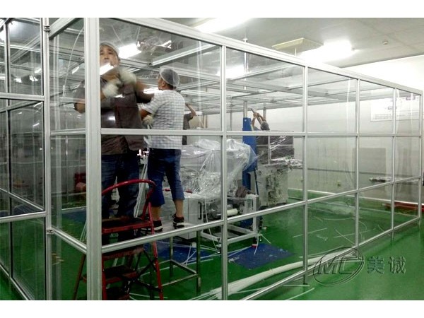 安裝潔凈房為什么選工業(yè)鋁型材？